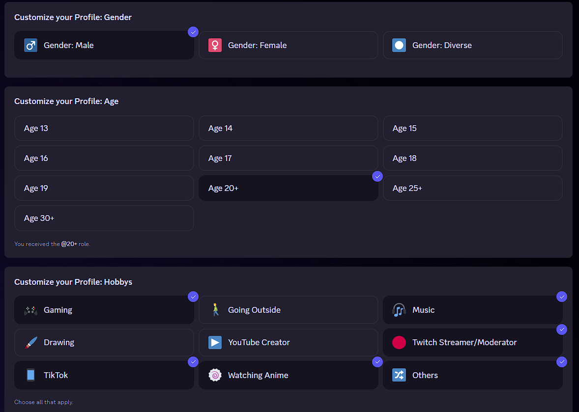 Custom Roles via Onboarding